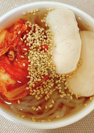 白だしで！本格白滝冷麺-レシピのメイン写真
