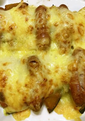 かぼちゃとじゃがいものグラタン-レシピのメイン写真