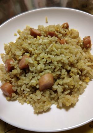 禁断の黒胡椒チャーハン-レシピのメイン写真