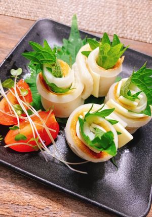 大葉とチーズのちくわくるくる巻き-レシピのメイン写真