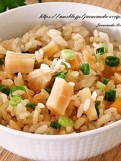ほたて干貝柱の炊き込みご飯-レシピのメイン写真