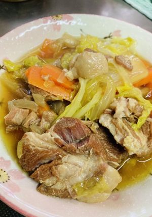 ダシダの豚野菜煮込み-レシピのメイン写真