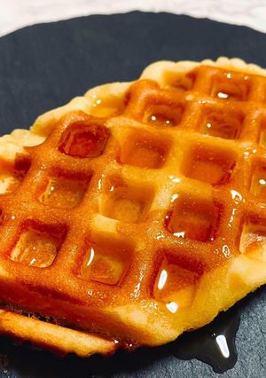 チーズケーキワッフル-レシピのメイン写真