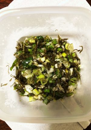 シンプルネバねぎ昆布　ご飯のお供おつまみ-レシピのメイン写真