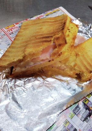 おから蒸しパンのパニーニ-レシピのメイン写真