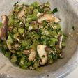大根葉と椎茸炒め シャキシャキ