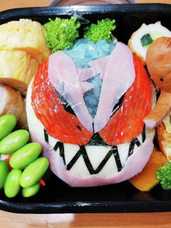 仮面ライダーリバイス キャラ弁☆-レシピのメイン写真