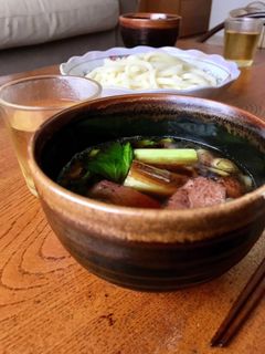 きざみ鴨ネギつけうどん(蕎麦でもOK)-レシピのメイン写真