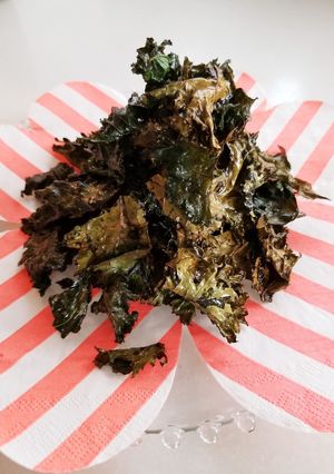 サクサク美味しいケールチップス 低糖質-レシピのメイン写真