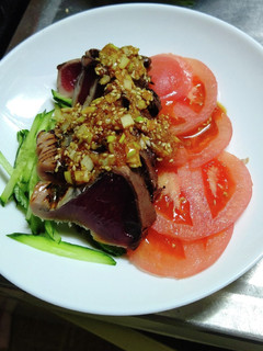 韓国風?鰹のたたきのタレ-レシピのメイン写真