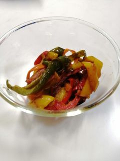 パプリカと人参のカレー風炒め-レシピのメイン写真