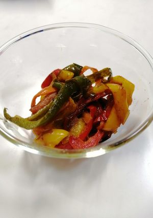 パプリカと人参のカレー風炒め-レシピのメイン写真