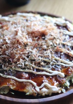 オートミールでふわふわお好み焼き-レシピのメイン写真