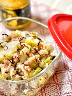❀白菜と姜葱醤の塩昆布和え❀-レシピのメイン写真