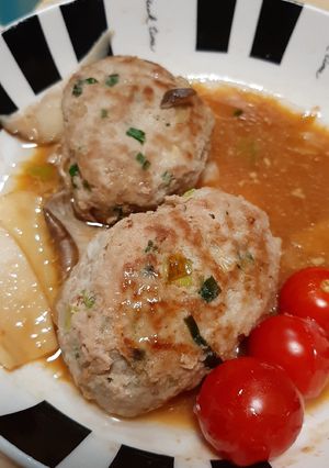 ポン酢好きに送りたい♪魔法のレモンつくね-レシピのメイン写真
