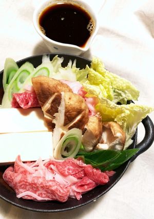 大さじで作る簡単すき焼きのタレ-レシピのメイン写真