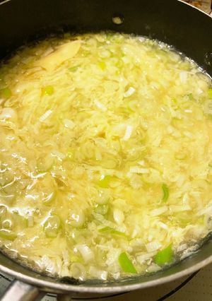 簡単トロトロたまごの中華スープ-レシピのメイン写真