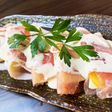 簡単★柿とチーズの生ハム巻き