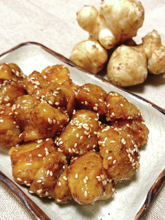 菊芋の甘辛唐揚げ-レシピのメイン写真