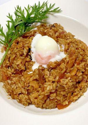 カレーリメイク♡なんちゃってドライカレー-レシピのメイン写真