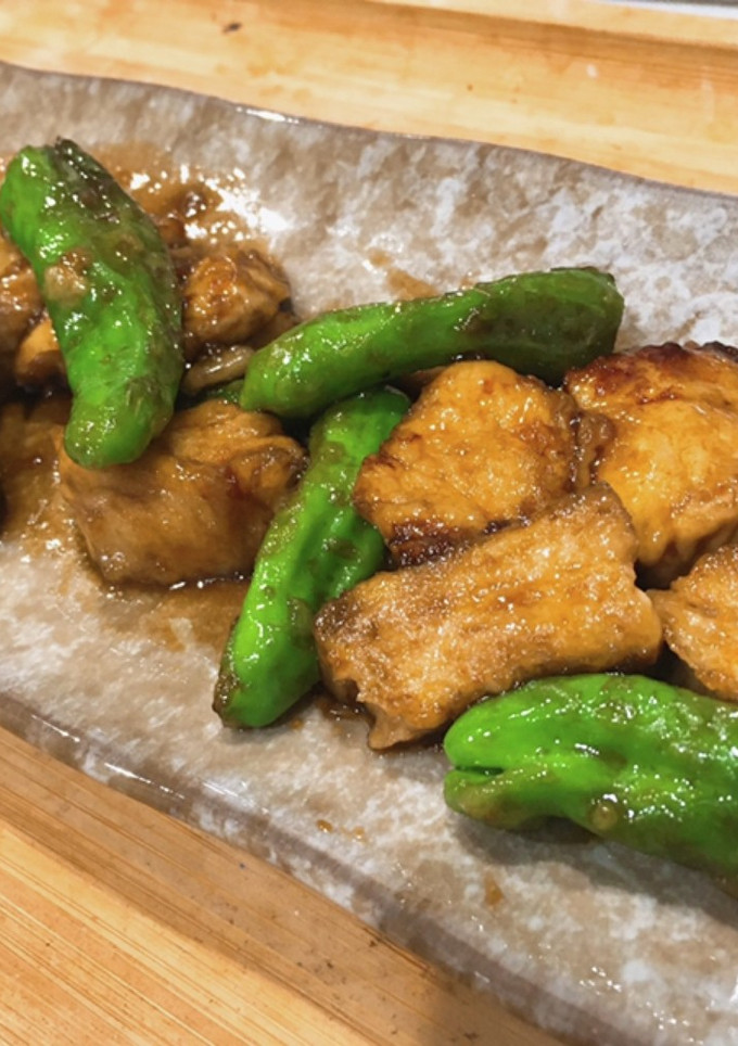 冷凍豆腐とししとうの甘辛炒め-レシピのメイン写真