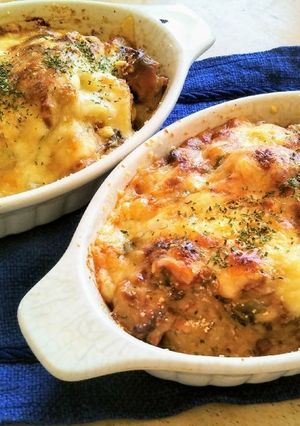 鯖の味噌煮缶のグラタン-レシピのメイン写真
