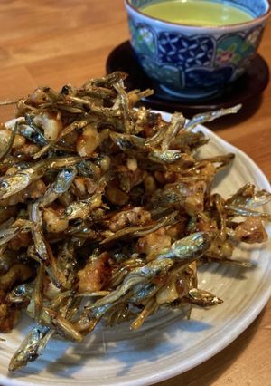 簡単☆くるみと煮干しの甘カリカリ-レシピのメイン写真