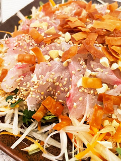 真鯛魚滑♡鯛のカルパッチョ中華風-レシピのメイン写真