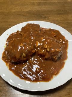 デミグラスソースのハンバーグ-レシピのメイン写真