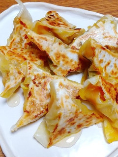 ほっこり甘い♡カボチャのスイーツ餃子-レシピのメイン写真