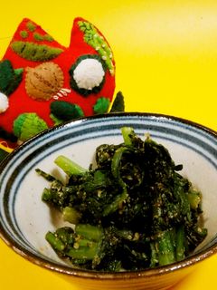 春菊のごま和え-レシピのメイン写真