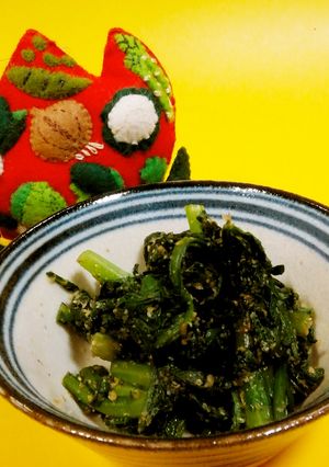 春菊のごま和え-レシピのメイン写真