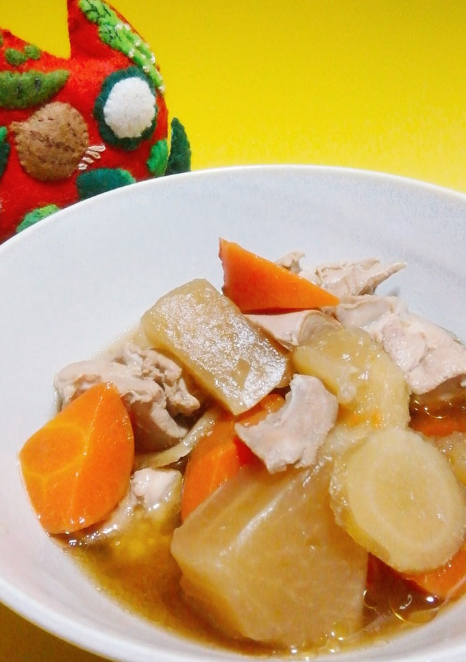 大根と鶏肉の煮物-レシピのメイン写真