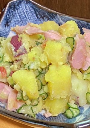 梅肉でポテトサラダ-レシピのメイン写真
