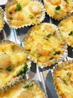 簡単!お弁当用エビグラタン-レシピのメイン写真