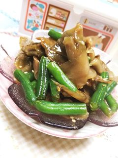 3分完成シリーズ♪ザーサイとインゲン炒め-レシピのメイン写真