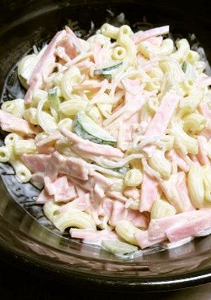 海藻麺入り、ササっと時短マカロニサラダ-レシピのメイン写真