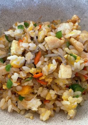 あぶらげとちりめんジャコチャーハン-レシピのメイン写真