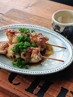 悪魔のおつまみ★焼き鳥わさびバターソース-レシピのメイン写真