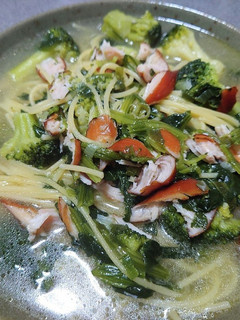 簡単!冷凍野菜のスープパスタ-レシピのメイン写真