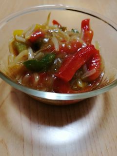 もやしとパプリカのあんかけ炒め-レシピのメイン写真