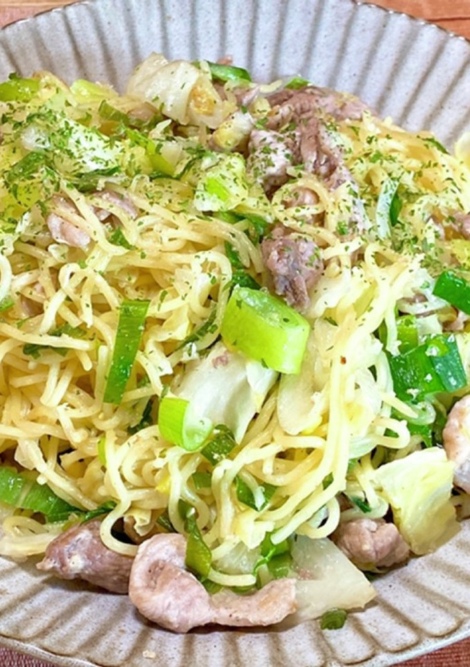 普通の塩焼きそば-レシピのメイン写真