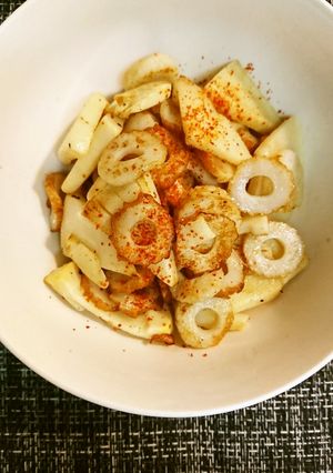 タケノコと竹輪のマヨ焼き-レシピのメイン写真