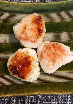 ちょっと焼きおにぎり梅-レシピのメイン写真