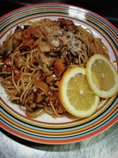 牡蠣とベーコンのクリームソースパスタ!-レシピのメイン写真