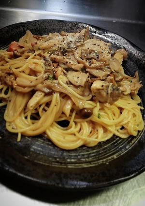 キノコ尽くしパスタ〜❨(@≧↺≦@)❩ノ-レシピのメイン写真