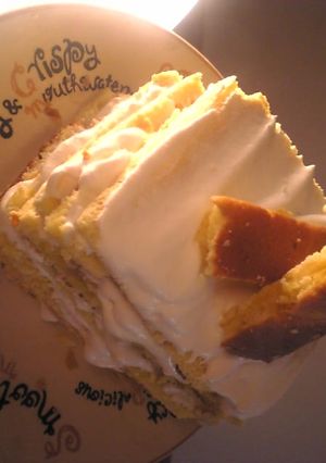 柚子と生クリームのショートケーキ-レシピのメイン写真