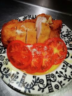 紫蘇チーズのチキンカツ❨(@≧↺≦@)❩-レシピのメイン写真