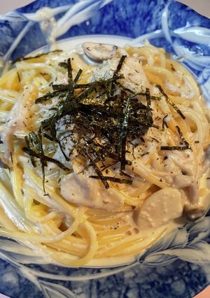 きのこと明太子パスタ-レシピのメイン写真