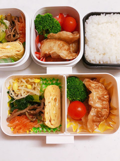 娘のお弁当169+ダンナの分も★-レシピのメイン写真